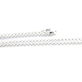 Collar cadena plata 50 o 60cm